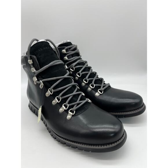 Cole Haan Zerogrand Causal Waterproof Leather Boots C35594 Men\'s 11M